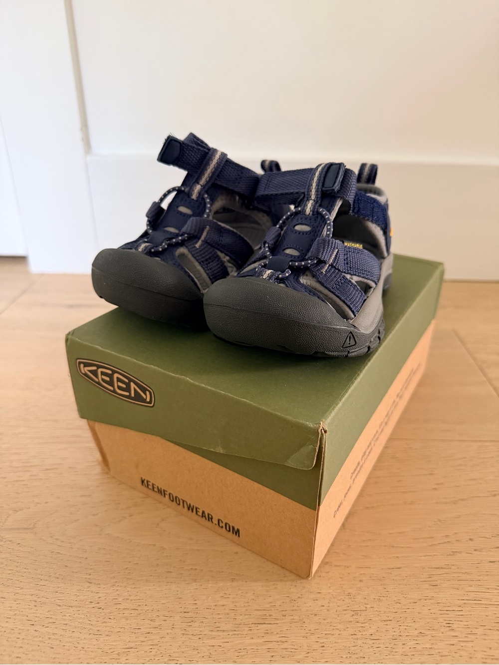 Keen Kids Navy Blue Closed-Toe Sandals